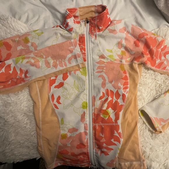 lululemon athletica | Jackets & Coats | Lululemon Floral Define Jacket ...